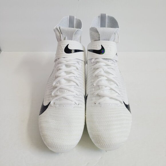 NEW Nike Alpha Menace Elite 2 Football Cleats AO3374-101 Size 10.5 White main image 7
